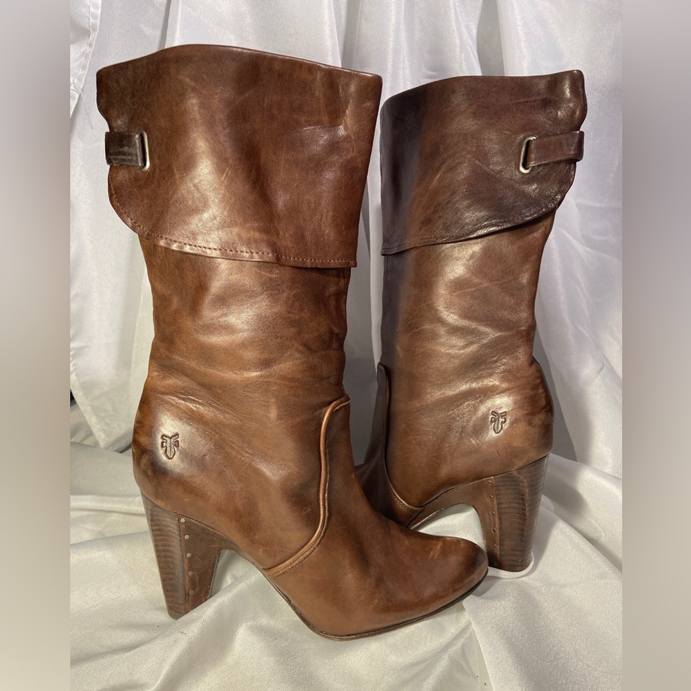 Frye Bethany Cuff Shortie High Heel Boot